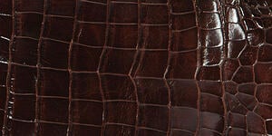 Alligator hide is soft, supple, and easy to work with, which explains why it is in such high demand with fashion houses.