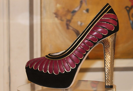 Chrissie Morris Python Skin Shoes resized 600