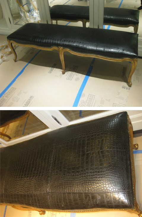 Leather Furniture says a lot, Exotic leather furniture says it all!