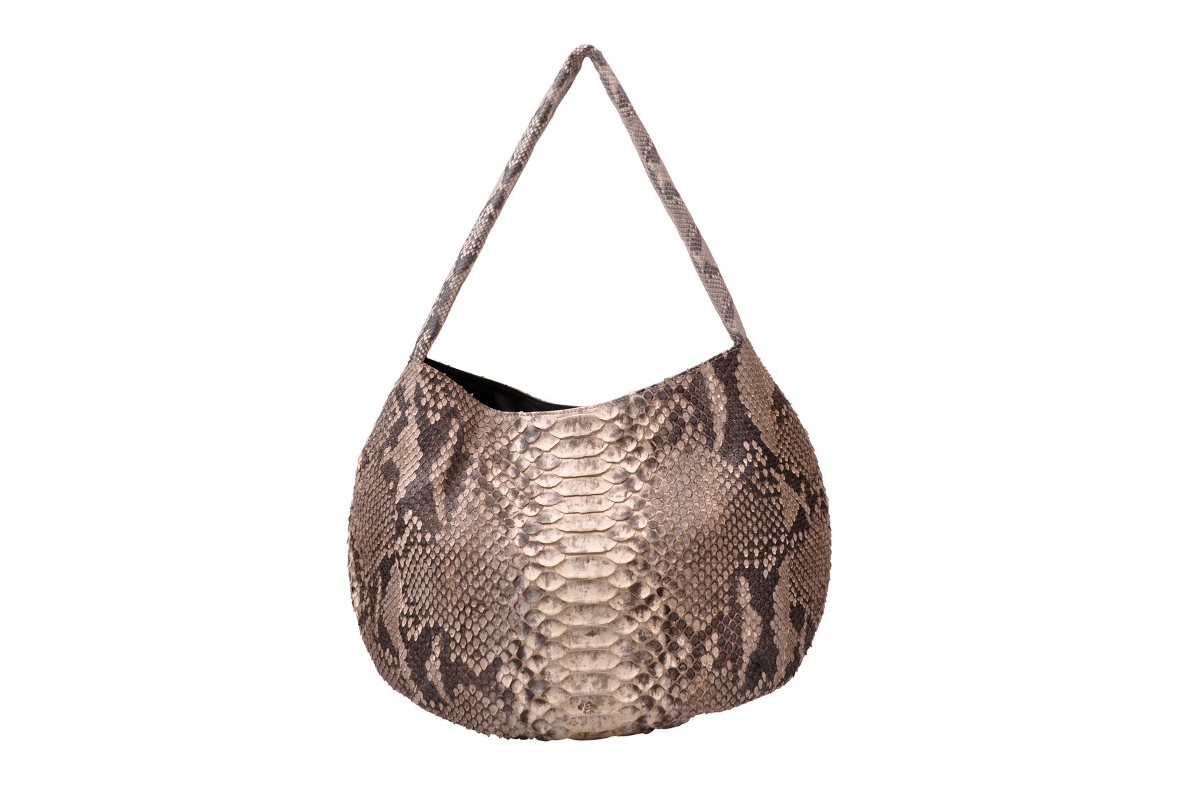  Genuine Python Snakeskin Tote Top Handle Leather Women