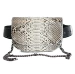 python skin belt bag by Mabyl