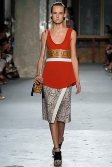 python skin outfit by proenza schouler